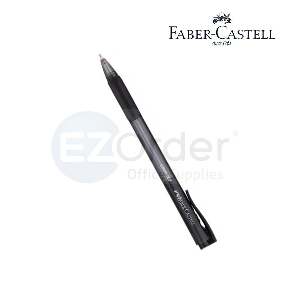 FABER CASTELLretractable pen,1.0mm red