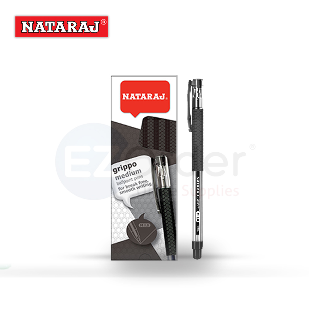 NATARAJ GRIPPO Ball pen green fine 0.7mm