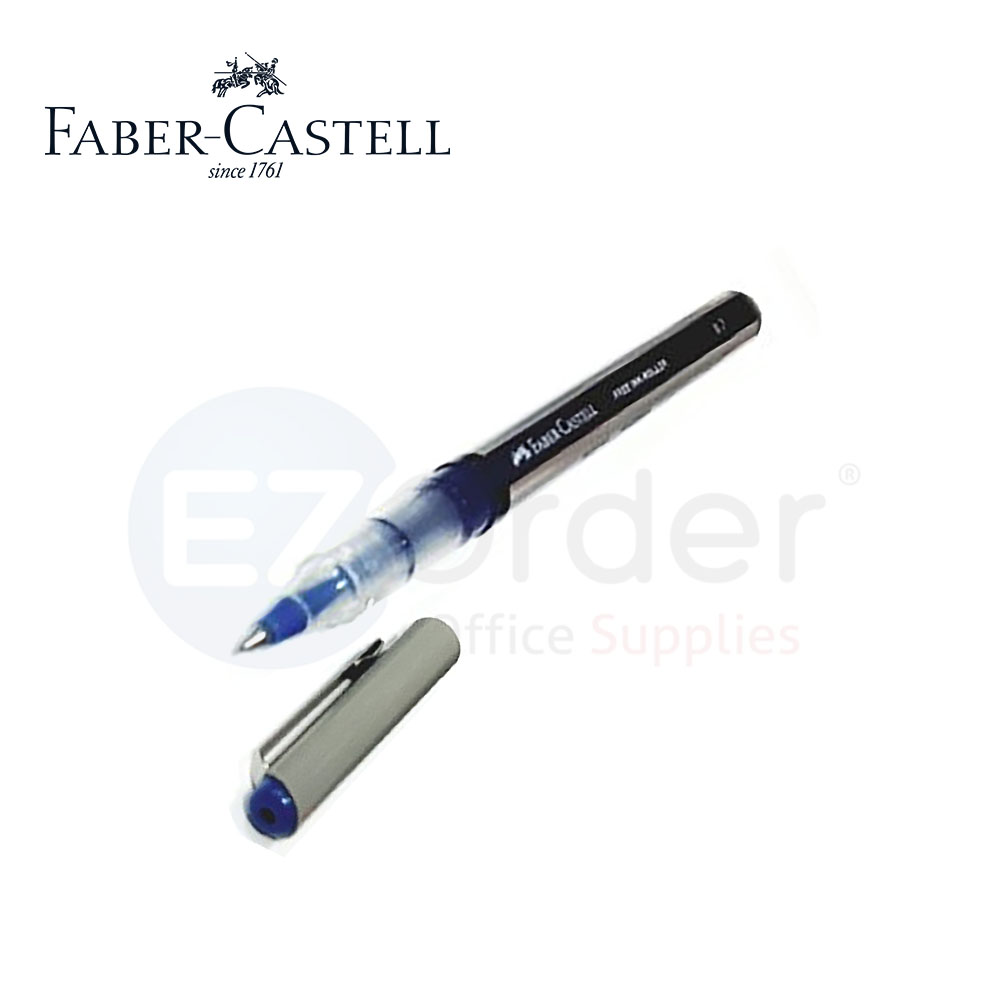 FABER CASTELL FREE INK  roller Pen blue 0.7mm