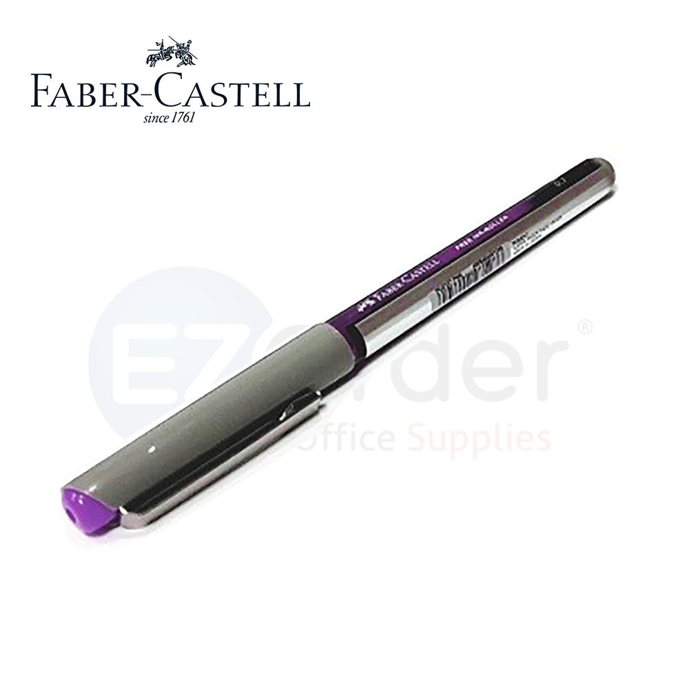 FABER CASTELL FREE INK  roller Pen purple 0.7mm