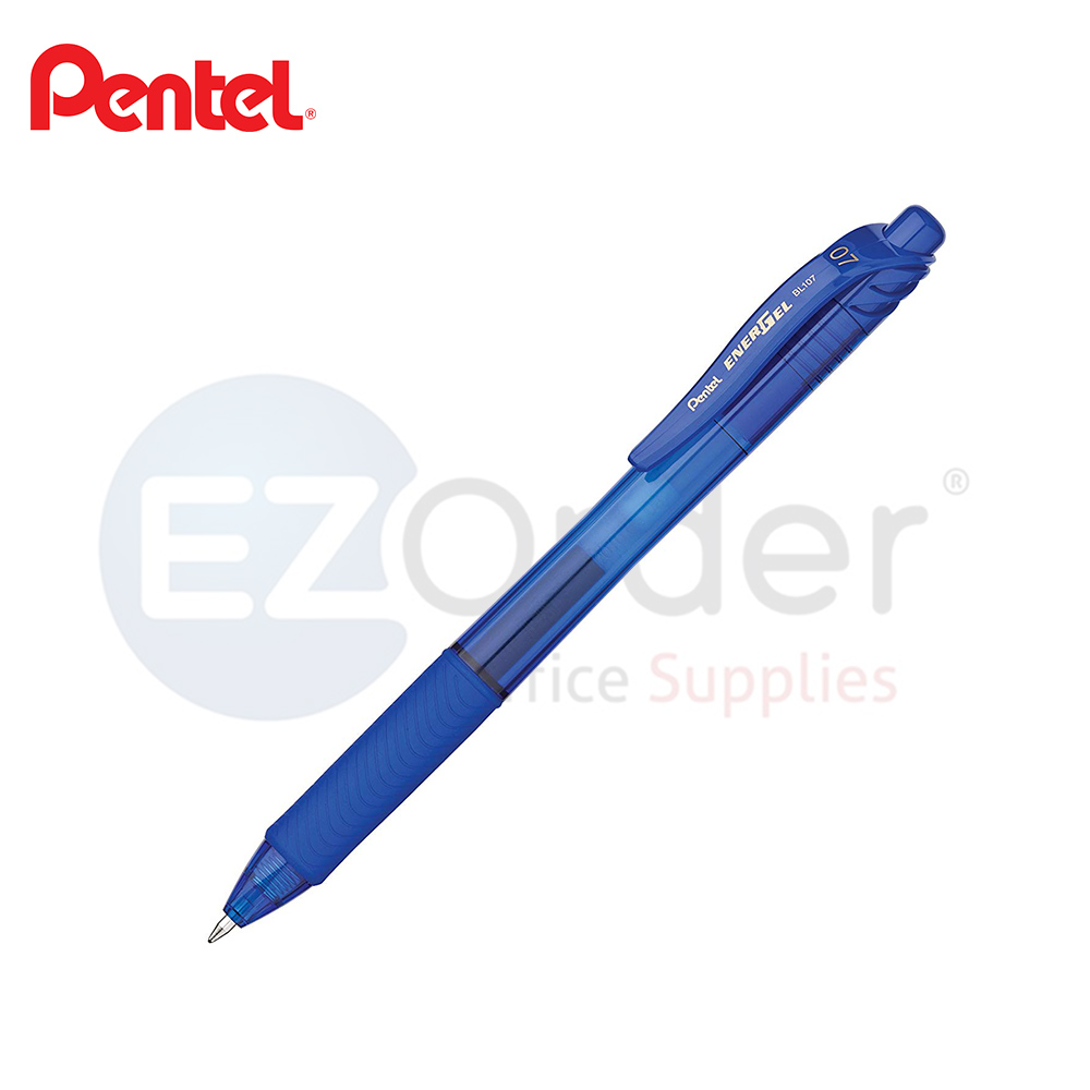 PENTEL retractable gel pen  blue