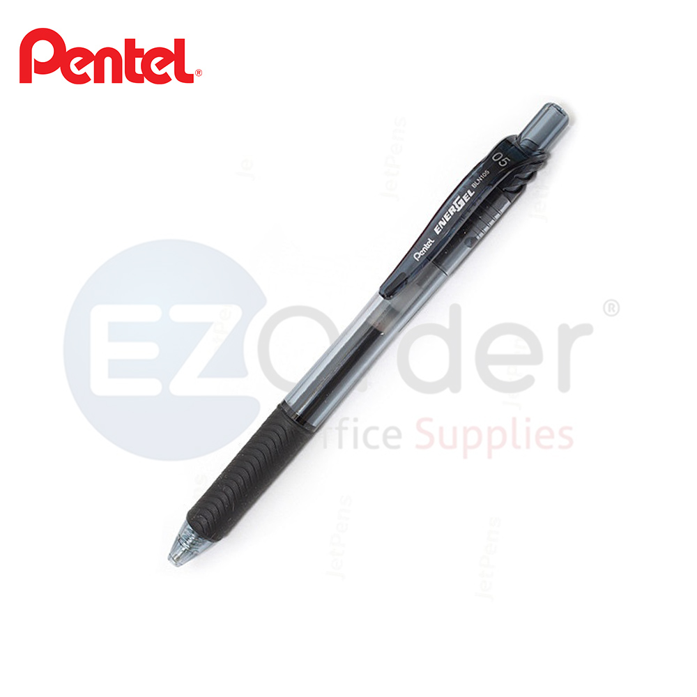 PENTEL retractable gel pen  Black