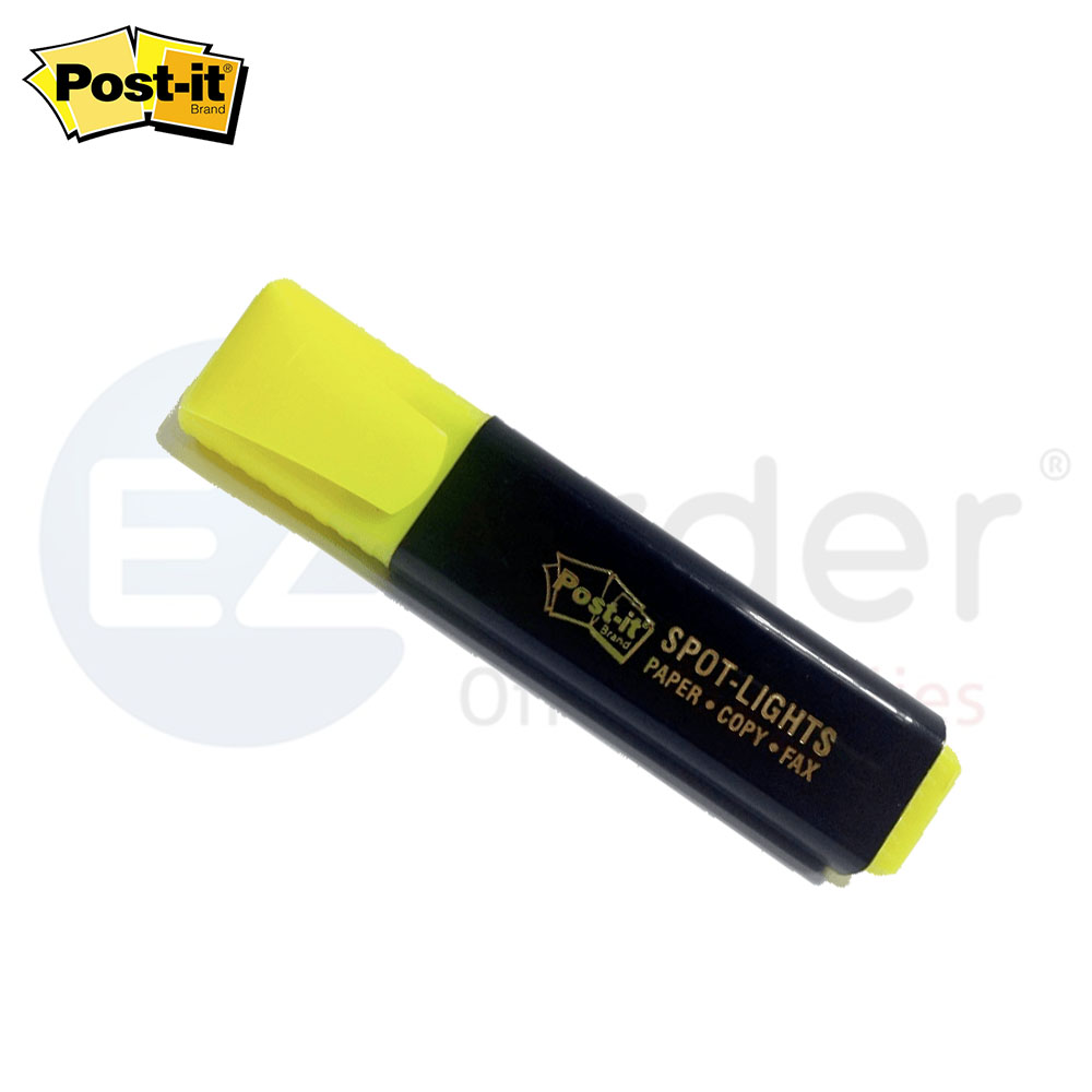 POST IT spot light highlighter yellow