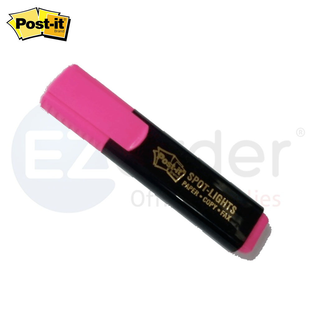 POST IT spot light highlighter pink