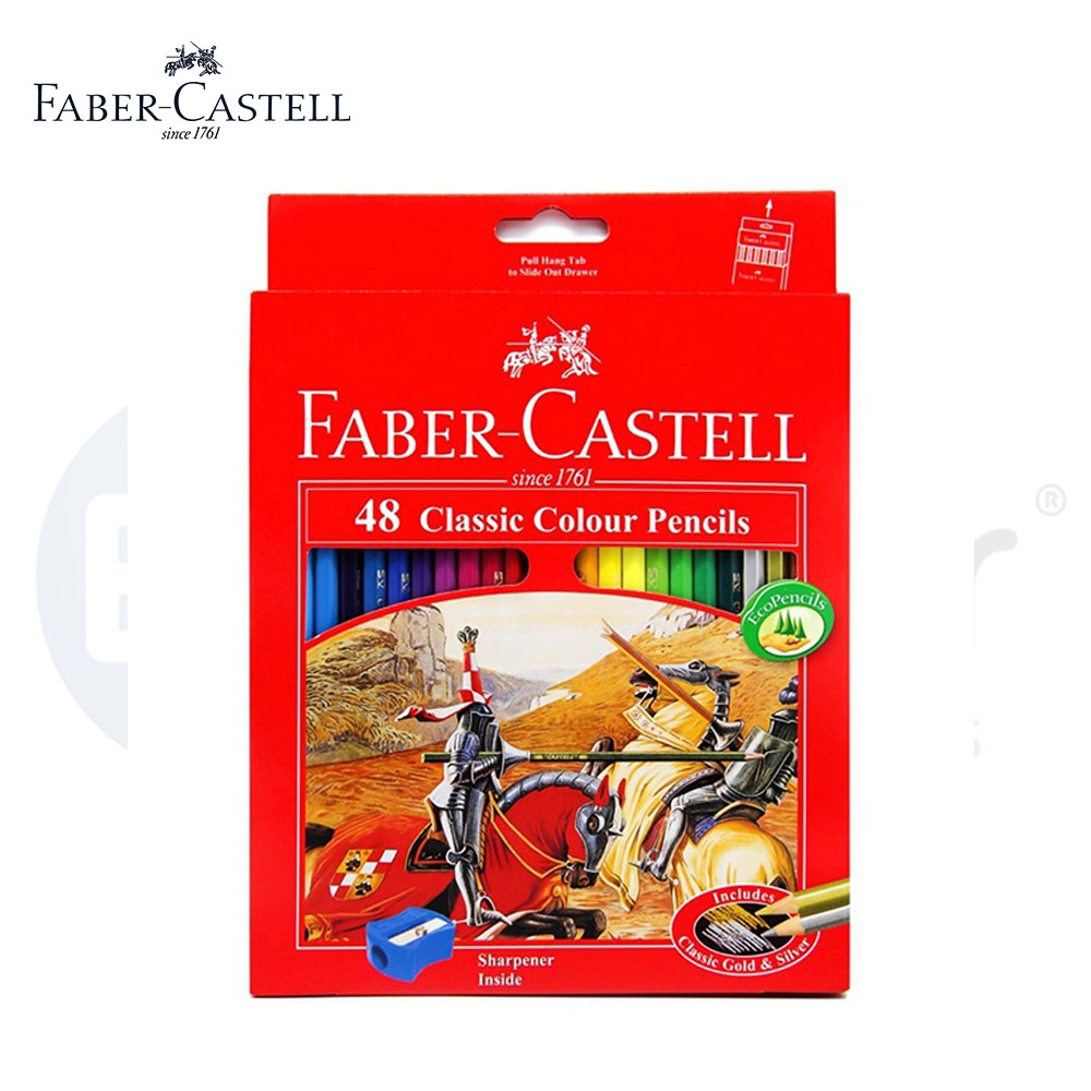 Faber castel colored pencils(48colors) carton box