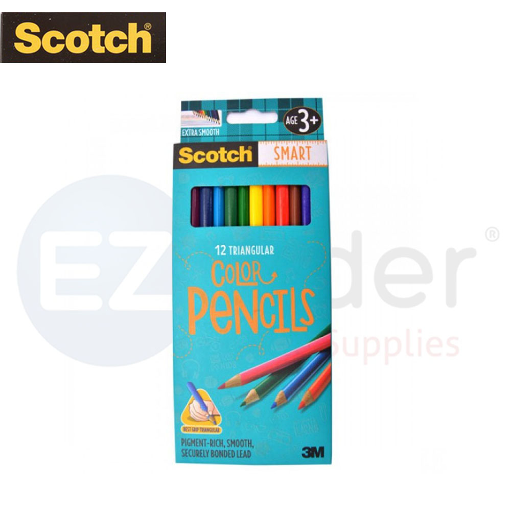 SCOTCH colored pencils (12colors)