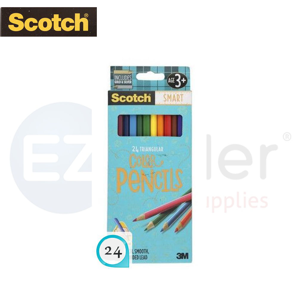 SCOTCH colored pencils (24colors)