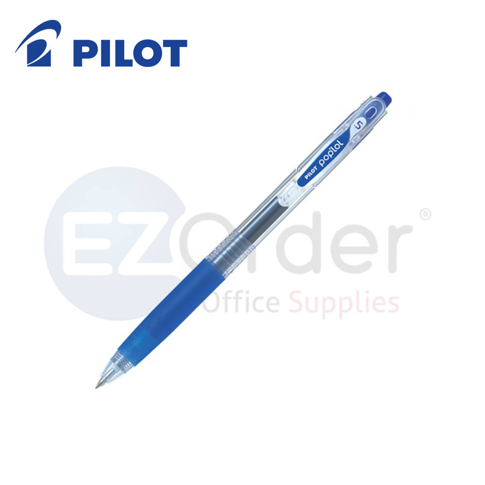 Pilot POP LOL Gel Pen  rectractable 0.7MM blue