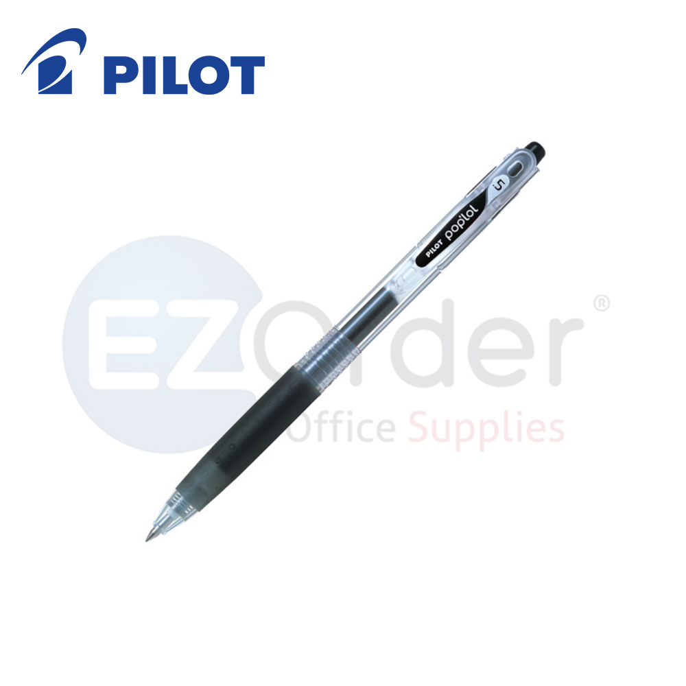 Pilot POP LOL Gel Pen  rectractable 0.7MM black