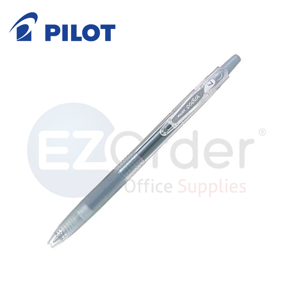 Pilot POP LOL Gel Pen  rectractable 0.7MM grey